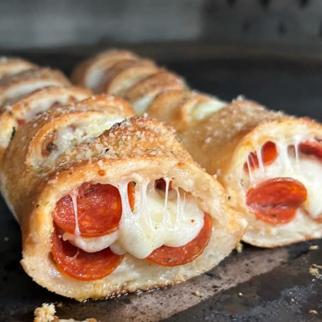 Pepperoni Stromboli.