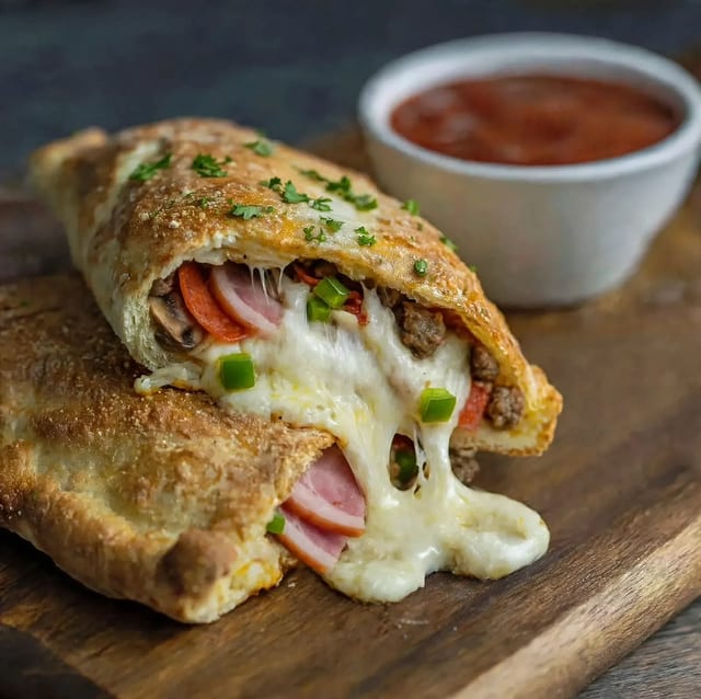 Deluxe Calzone.