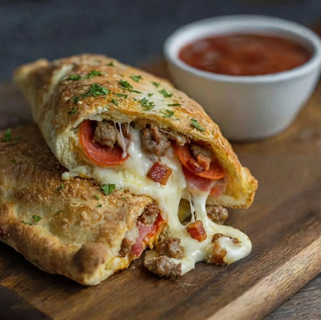 Build Your Own Small Calzone.