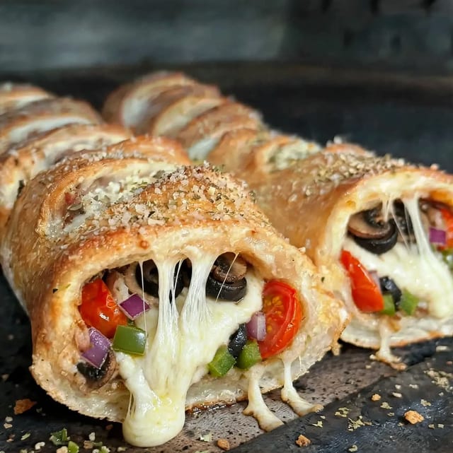 Veggie Stromboli.