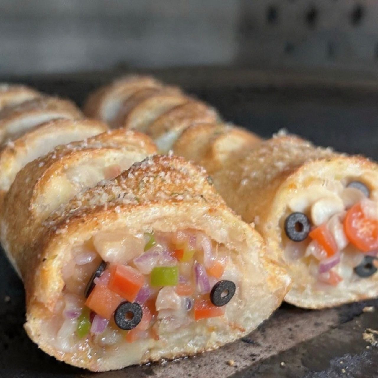 Veggie Stromboli.