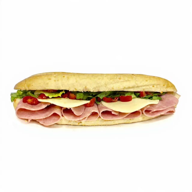 Ham & Cheese Hoagie.