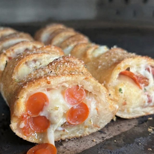 Pepperoni Stromboli.