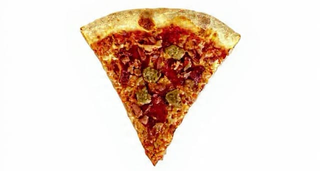 Meat Trio Slice.