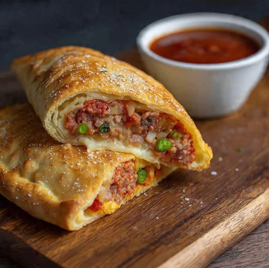 Deluxe Calzone.