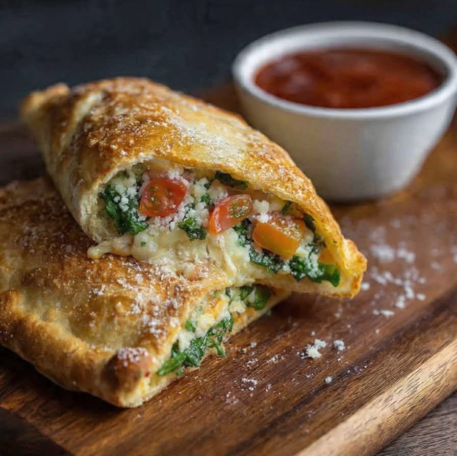 Mediterranean Calzone.