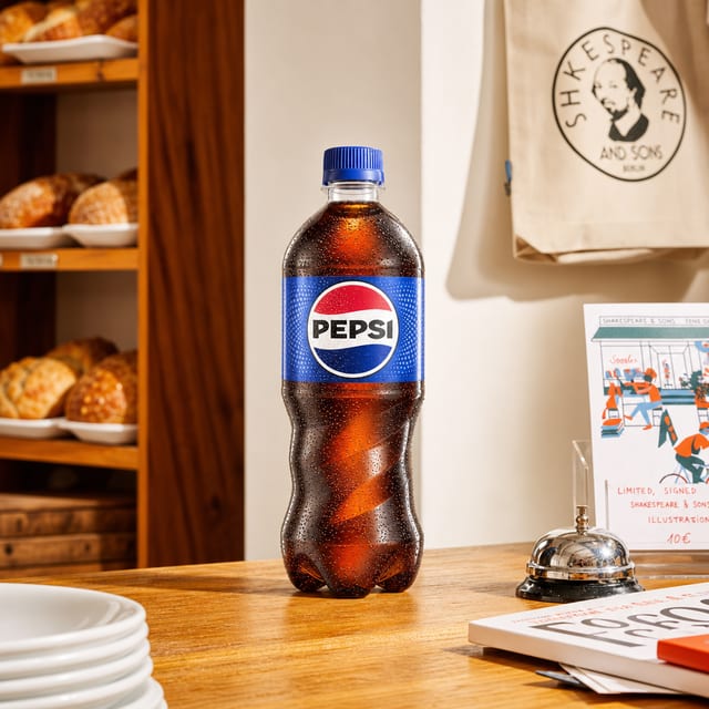 Bottle Pepsi.