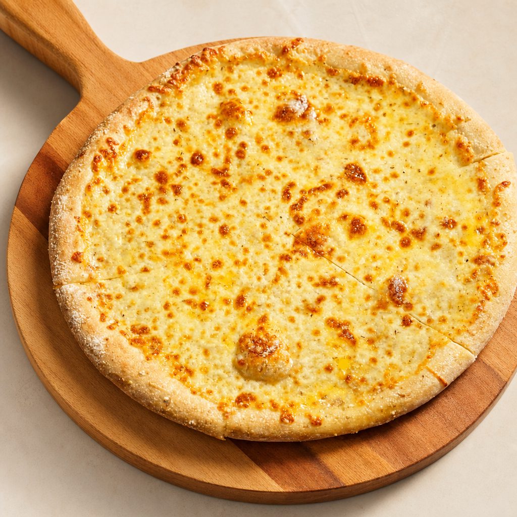 Cheese Bread Pizza.