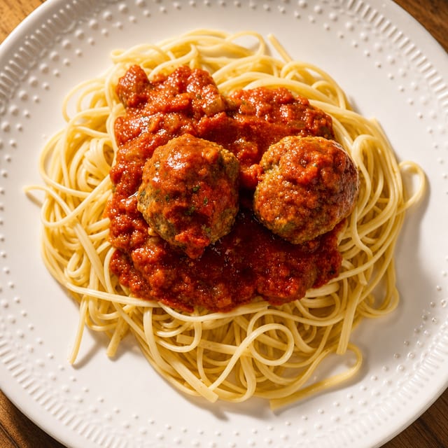 Spaghetti & Meatball.