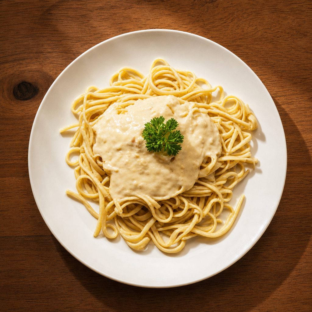 Fettuccine Alfredo.