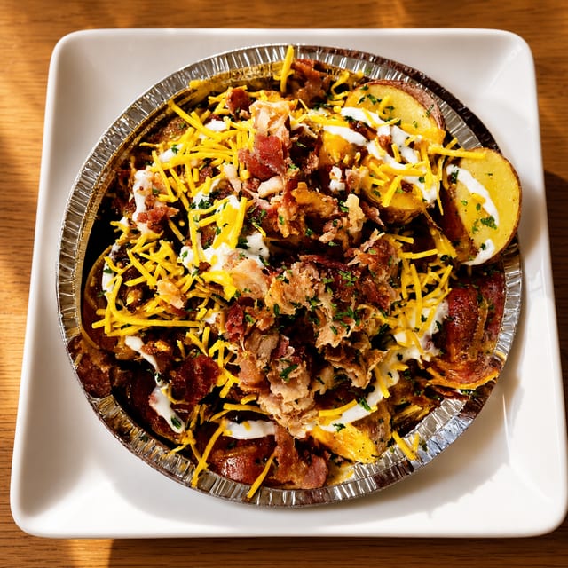 Loaded Redskin Potatoes.