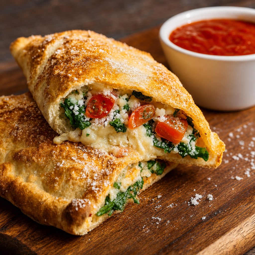 Mediterranean Calzone.