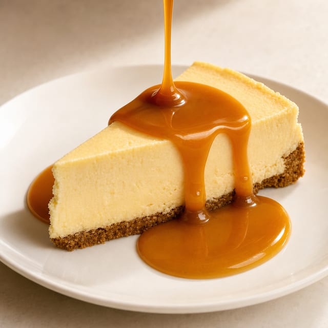 Caramel Cheesecake.