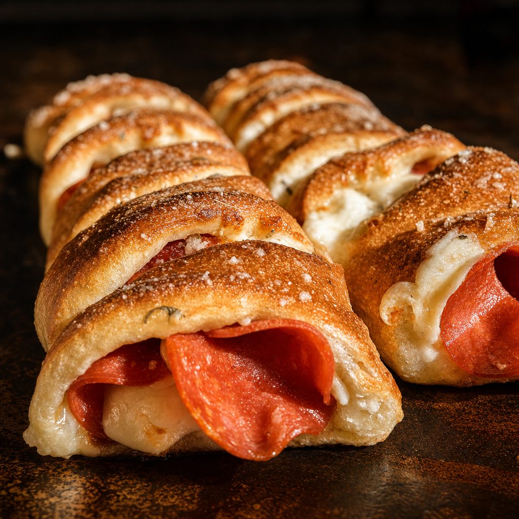 Pepperoni Stromboli.