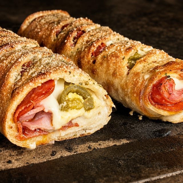 The Spicy Big Italian Stromboli.
