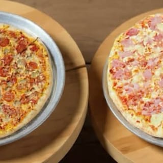 Two Medium 2-Topping Pizzas